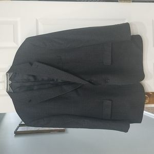 CHAPS Lambs Wool Hounthstooth Blazer Jacket